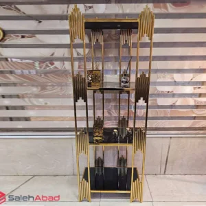 فروش عمده استند فلزی چهار طبقه طرح پیانو