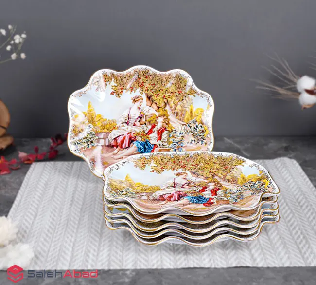 فروش عمده پیش دستی چینی طرح رومئو ژولیت