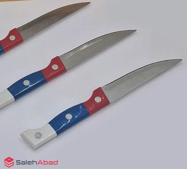 فروش عمده چاقو آشپزخانه دسته پرچمی