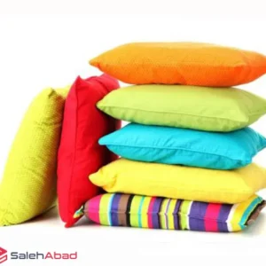 فروش عمده بالشت تو کرکی رنگی