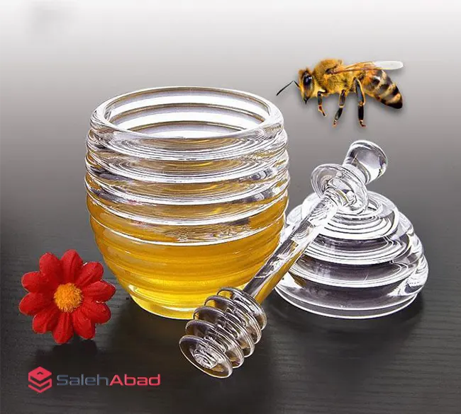 فروش عمده عسل خوری اکریلیک قاشق دار