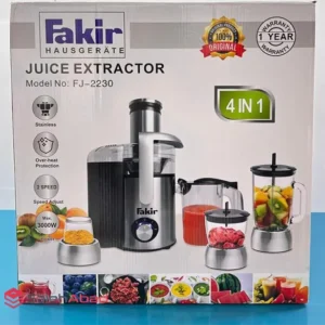 فروش عمده آبمیوه گیری چهار کاره FAKIR
