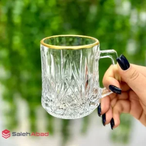 فروش عمده لیوان لب طلا مدل مارکیز نوری تازه