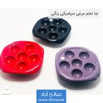 فروش عمده جا تخم مرغی 6 عددی سرامیکی