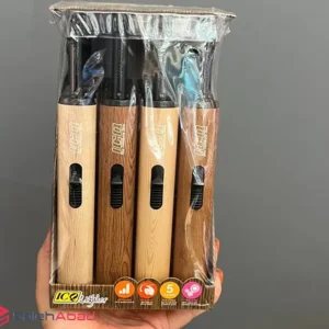 خرید عمده فندک مدل لوله کوتاه طرح چوب