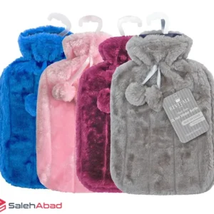 فروش عمده کیسه آب گرم سیلیکونی روکش حوله ای