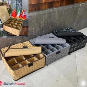 فروش عمده جاجورابی درب‌ دار 16 تایی