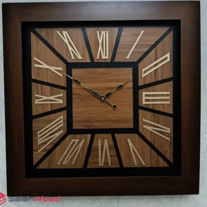 فروش عمده ساعت دیواری چوبی لوکس نایت