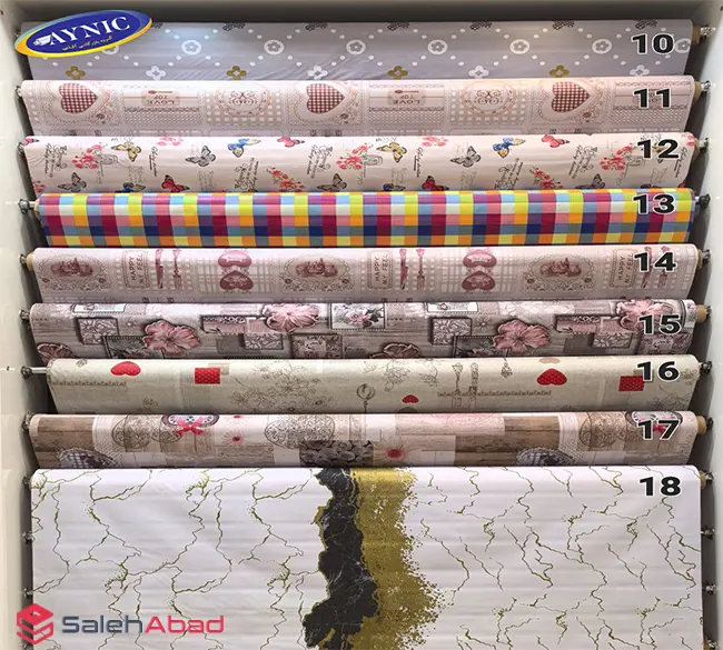 فروش عمده سفره رومیزی پشت پارچه ای براق