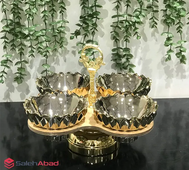 فروش عمده اردو خوری 4 خانه پایه چوبی آذین
