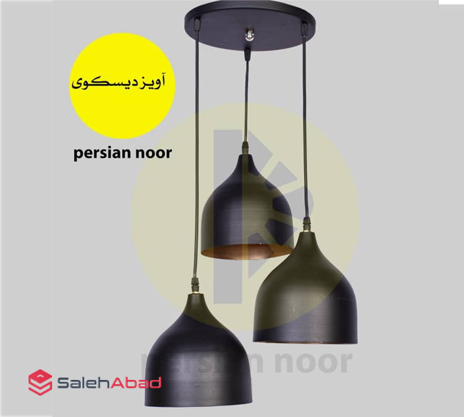 فروش عمده لوستر حبابی سه شاخه