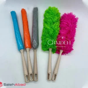 فروش عمده گردگیر رنگی دسته پلاستیکی