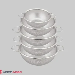 فروش عمده ست آبکش استیل 5 پارچه