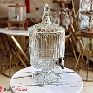 فروش عمده کلمن شربت شیشه ای