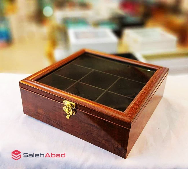 فروش عمده باکس تی بگ 7 خانه چوبی