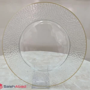 فروش عمده دیس پلو خوری لب طلایی