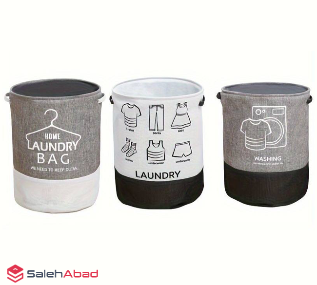 فروش عمده لاندری باکس پارچه ای طرح دار