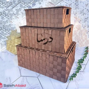 فروش عمده باکس لباس درب دار مدل بافت
