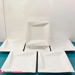 فروش عمده پیش دستی مربع نگین چینی لیمون
