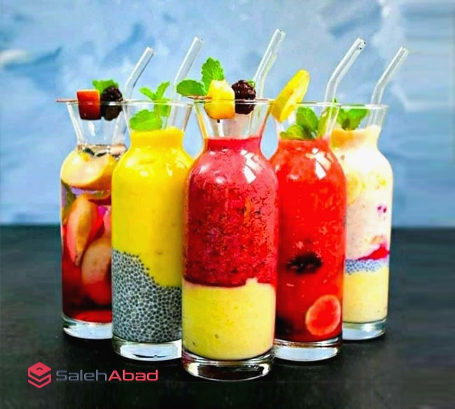 فروش عمده لیوان شربت خوری اسموتی