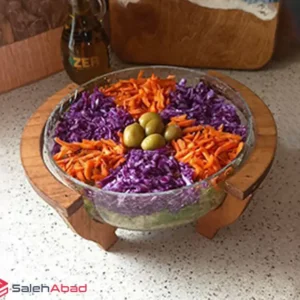 فروش عمده کاسه سالاد خوری شیشه ترک