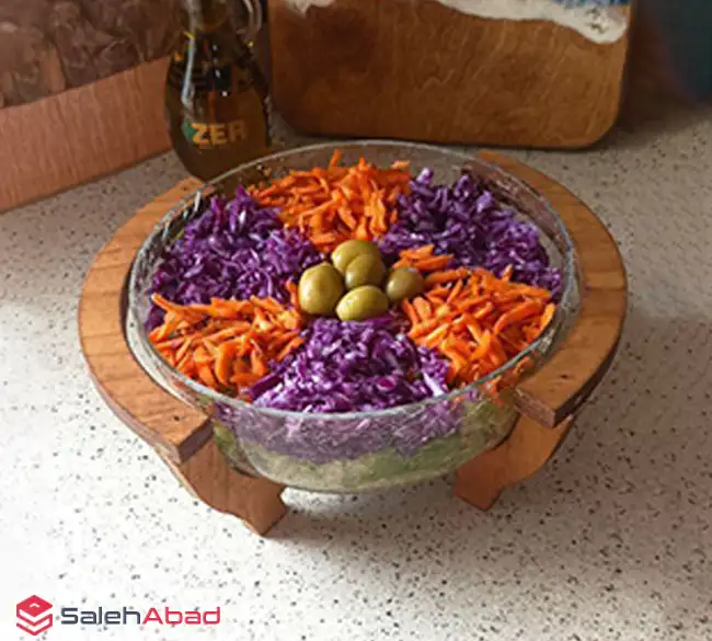 فروش عمده کاسه سالاد خوری شیشه ترک