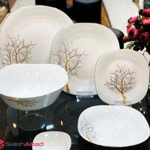 فروش عمده سرویس غذا خوری طرح درخت پاییز