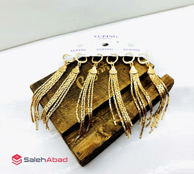 فروش عمده گوشواره آبشار ژوپینگ