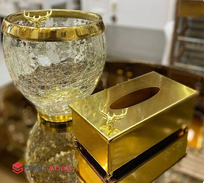 فروش عمده سطل و جا دستمال کاغذی طرح گوزن