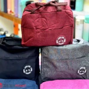 فروش عمده کیف حمل غذا پارچه ای رنگی