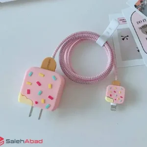 فروش عمده محافظ آداپتور و کابل شارژ 3 تکه