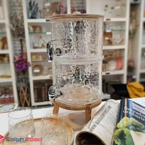 فروش عمده کلمن دو طبقه با پایه چوبی