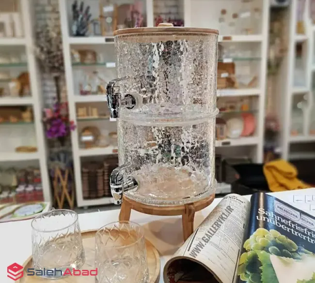 فروش عمده کلمن دو طبقه با پایه چوبی