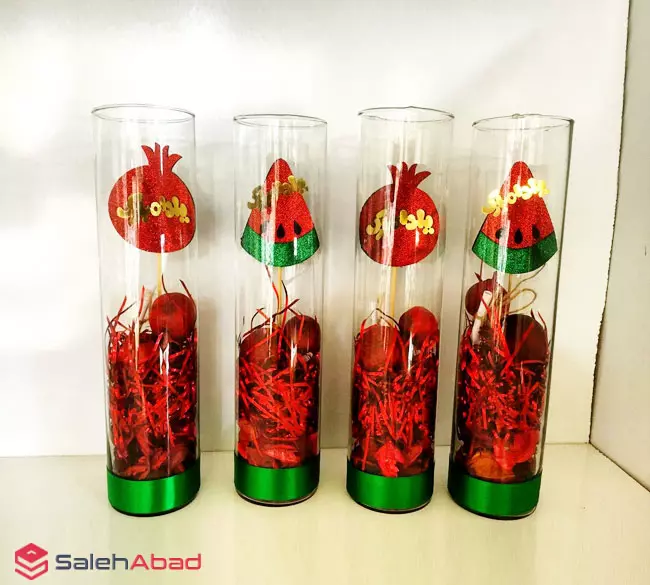 فروش عمده گلدان شیشه ای شب یلدا