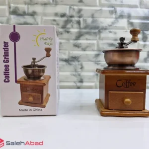 فروش عمده آسیاب قهوه دستی مدل چوبی