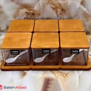 فروش عمده ست بانکه شیشه ای درب چوبی