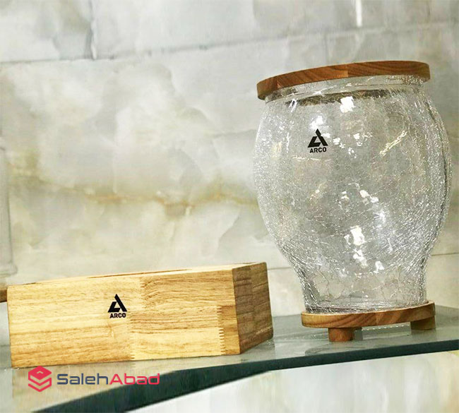 فروش عمده سطل و جا دستمال چوبی ARCO