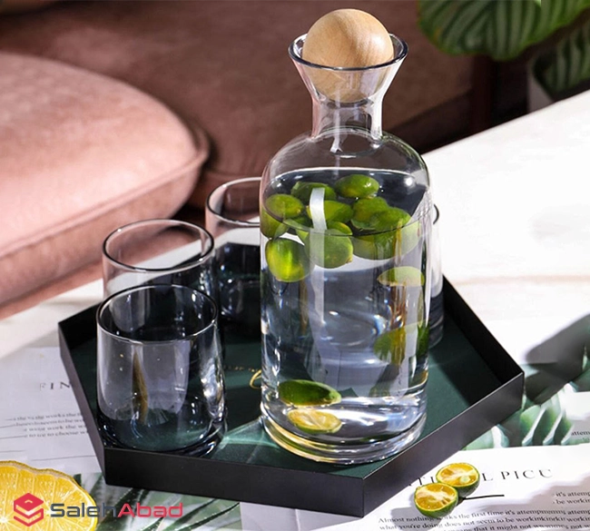 فروش عمده ست پارچ و لیوان شیشه ای
