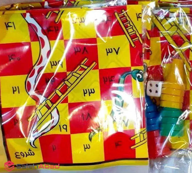 فروش عمده بازی فکری طرح منچ و مارپله