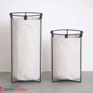 فروش عمده سبد لباس چرک پارچه ای استوانه ای
