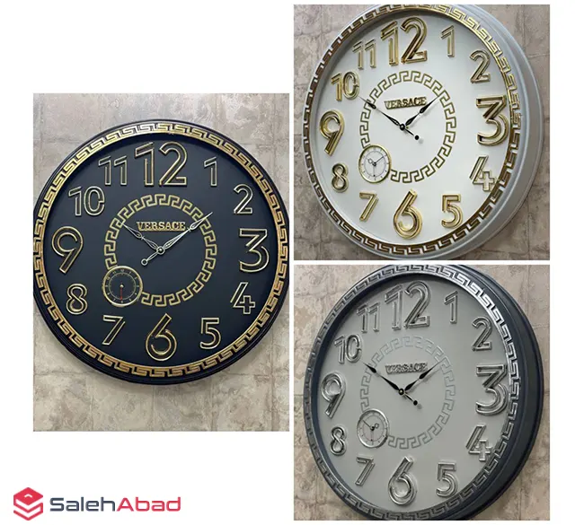 فروش عمده ساعت دیواری طرح ورساچه