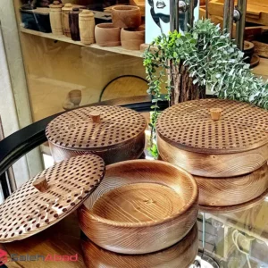 فروش عمده ست پذیرایی چوبی 3 تکه طرح بلوط