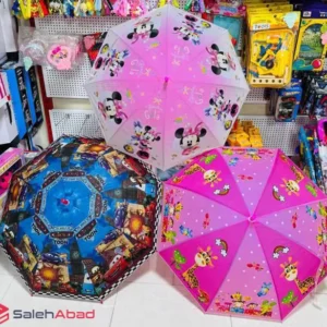 فروش عمده چتر کودکانه رنگی طرح دیزنی