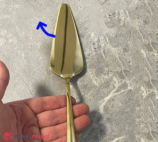 فروش عمده کفگیر سرو کیک یونیک مدل دونا