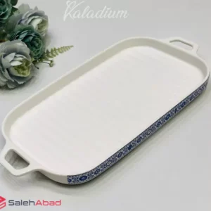 فروش عمده تابه مستطیلی دو دسته سرامیکی