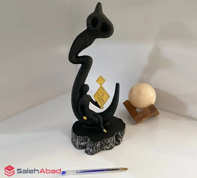 فروش عمده مجسمه دکوری پلی استر طرح هیچ