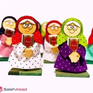 فروش عمده گیفت نمدی طرح ننه سرما