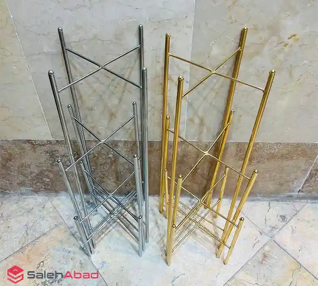 فروش عمده استند پایه گلدان فلزی