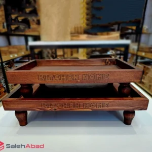 فروش عمده رایزر مستطیل چوبی لبه دار