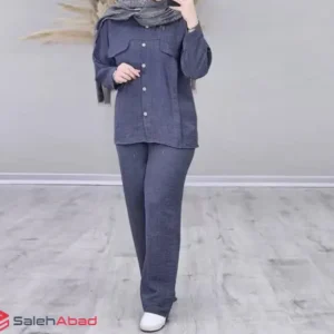 فروش عمده ست مانتو و شلوار شانتون سوفیا